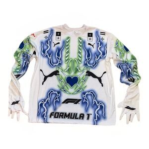 Asap Rocky × Puma Asap rocky puma f1 collab long sleeve Shirt Men’s Size S White